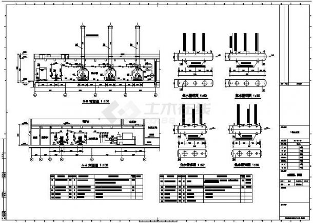 某动力站动力系统设计全套图纸(制冷机房锅炉房)-图二