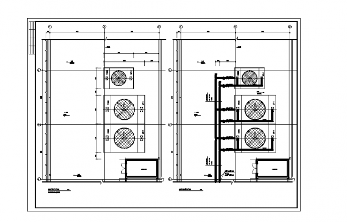 2套高层商业综合楼空调通风及防排烟设计施工cad图纸_图1