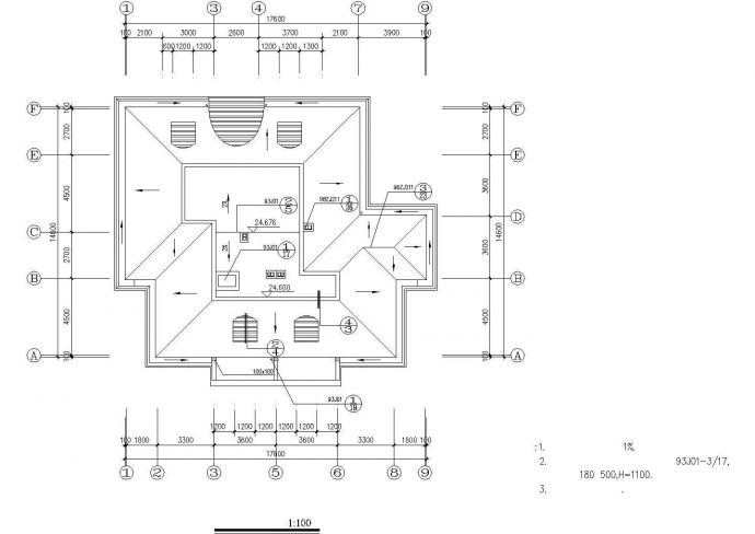 衢州市某小区六层砖混住宅楼建筑设计CAD图纸_图1