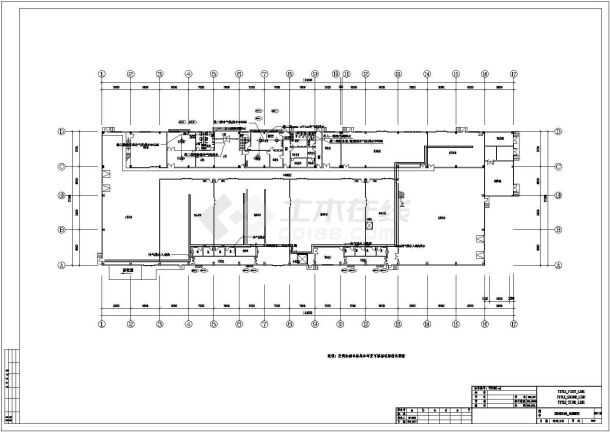某地区工厂空调设计规划CAD详图-图二