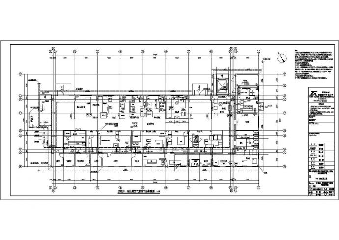 东成电工工具有限公司厂房改造暖通CAD图纸_图1