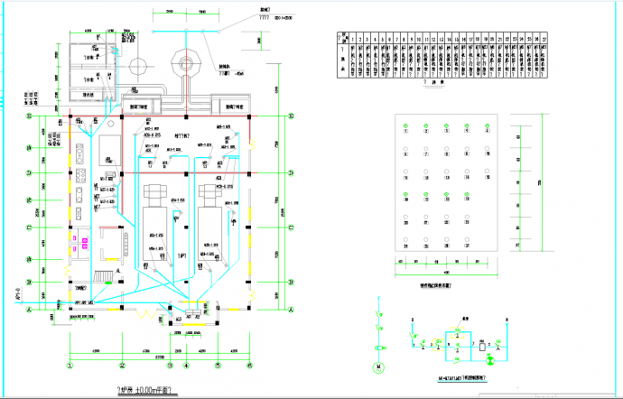 某地多层一整套药厂锅炉房设计cad施工图纸_图1