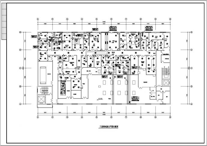 某地区生产大楼设计规划参考CAD图_图1