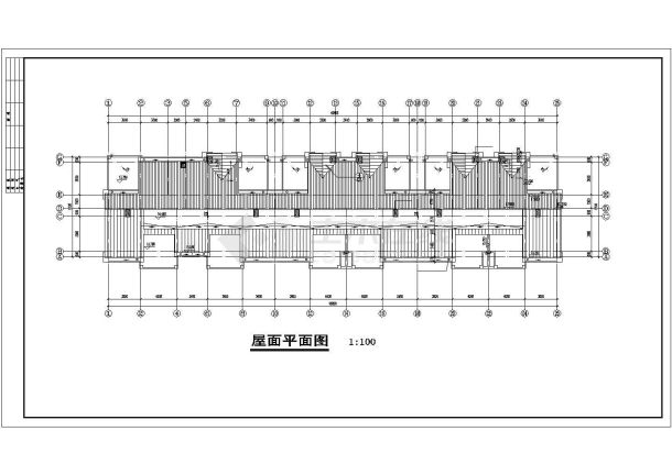 某地区住宅楼建筑设计参考图-图一