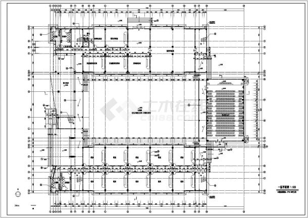 学校教学楼建筑设计方案图-图二