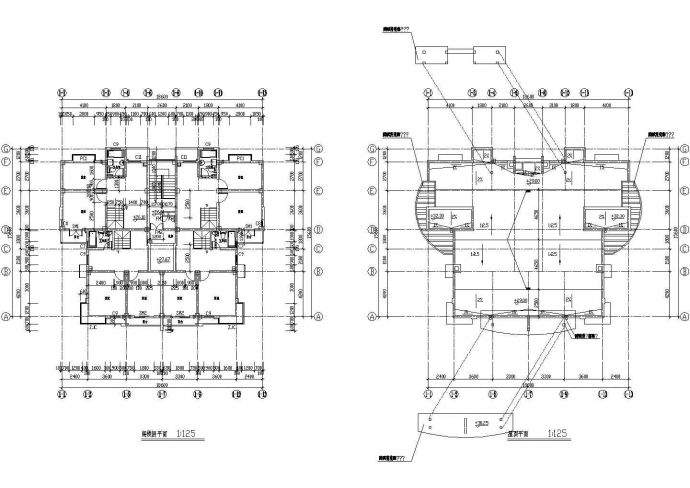 某地大型金玉良园小区建筑设计图纸_图1