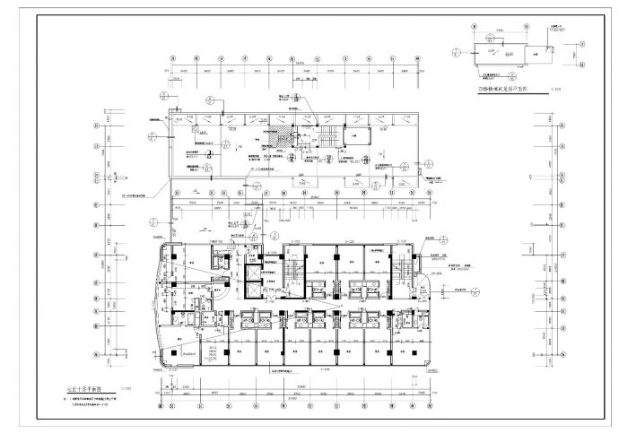 某地区宾馆建筑设计CAD图纸_图1