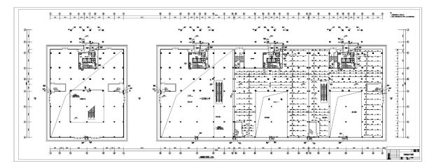 某高层商住两用建筑给排水CAD施工图-图一