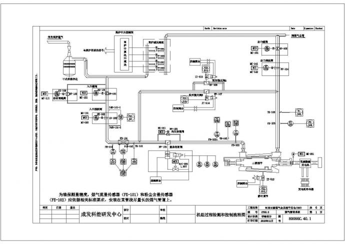 某炼铁高炉设备详细设计图_图1