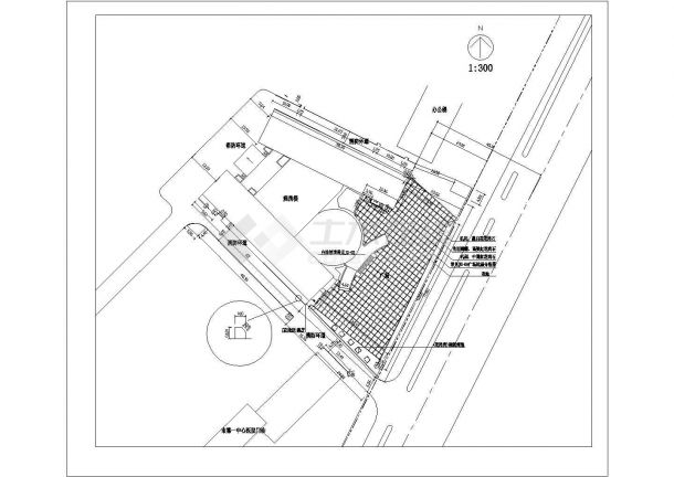 某医院地面铺装施工设计参考图-图二