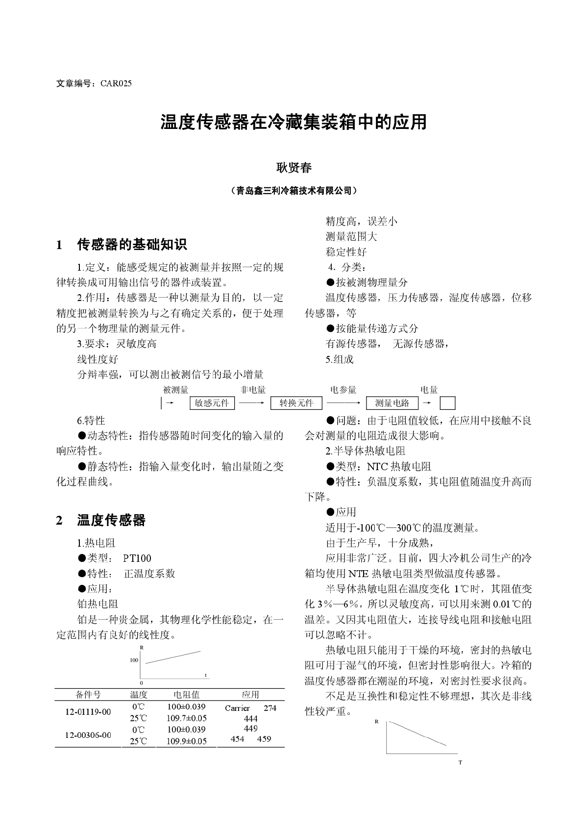 温度传感器在冷藏集装箱中的应用 -图一