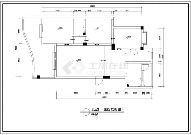 某地区样板间CAD参考详图-图一