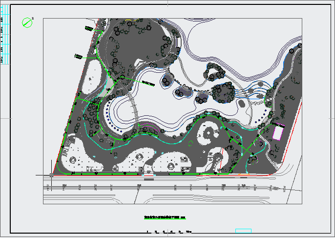 未来广场商业水街景观给排水设计_图1