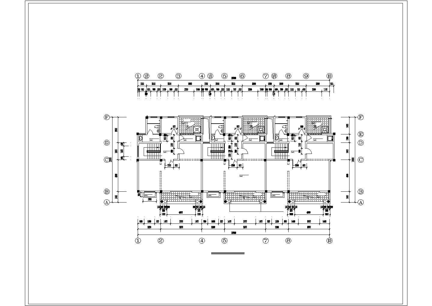 某别墅区建筑施工CAD详图