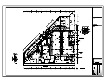 消防设计_某市十二层带地下一层商业广场建筑防排烟系统设计cad图纸-图一