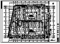 空调设计_某市六层带地下室创意生活广场空调设计cad图纸-图一