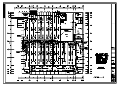空调设计_某市六层带地下室创意生活广场空调设计cad图纸-图二
