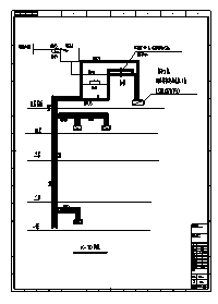 空调设计_某市四层带地下一层商业中心广场暖通空调设计cad图纸-图二