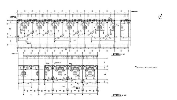某居民住房小区CAD平面设计图_图1