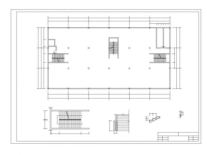 某商场CAD平面建筑设计图_图1