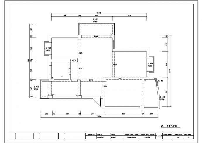 某住宅室内装修参赛作品CAD详图_图1