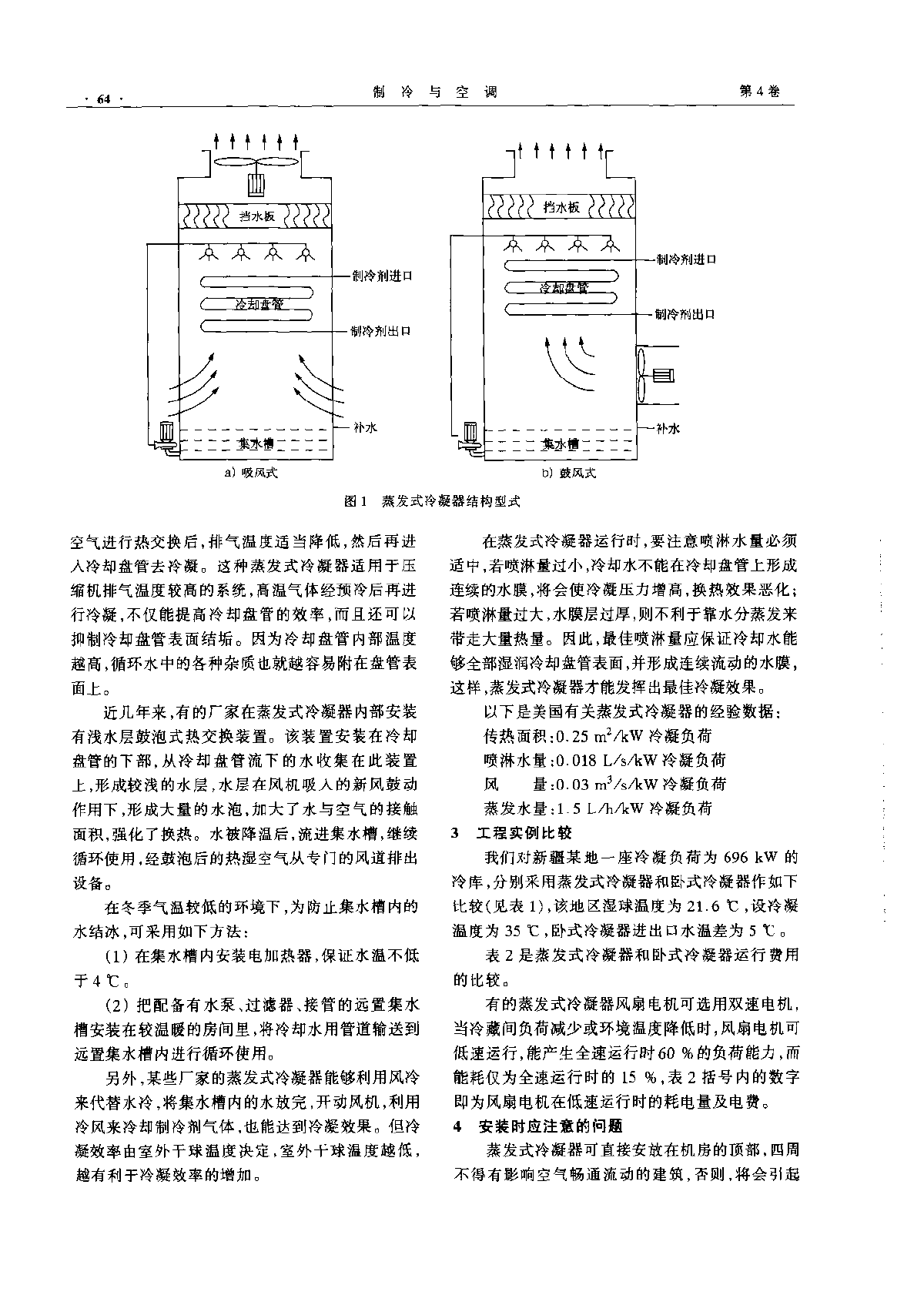 蒸发式冷凝器的特点及应用-图二