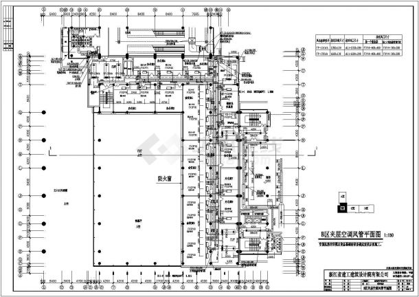 温岭市客运中心暖通全套施工设计cad图纸（含设计说明）-图二