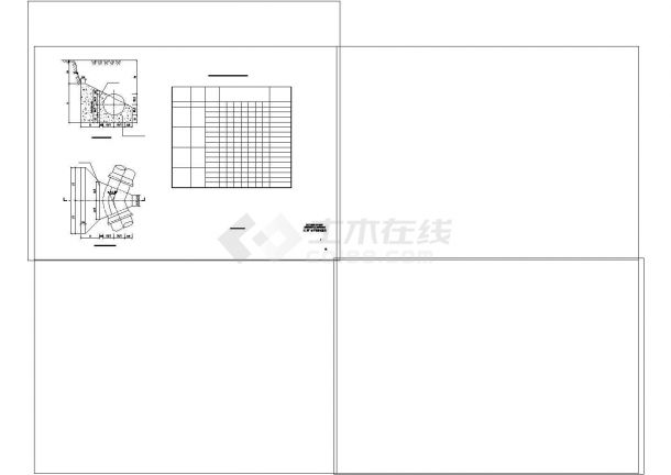 [海外]市政工程管道工程CAD通用图（中英对照）-图一