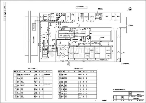 [句容]某生活垃圾渗滤液处理设计cad全套施工图（含设计说明）-图二
