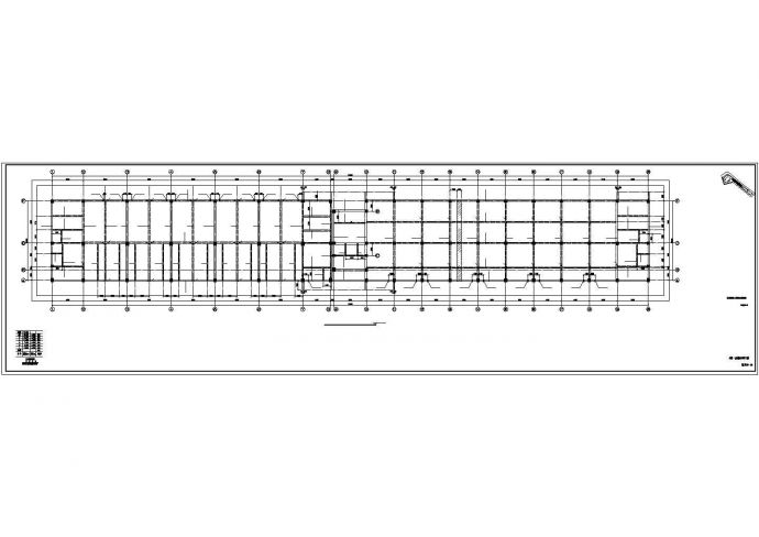 商业大厦综合体楼结构CAD图纸_图1
