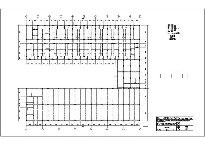 某地区厂房结构设计方案图_图1