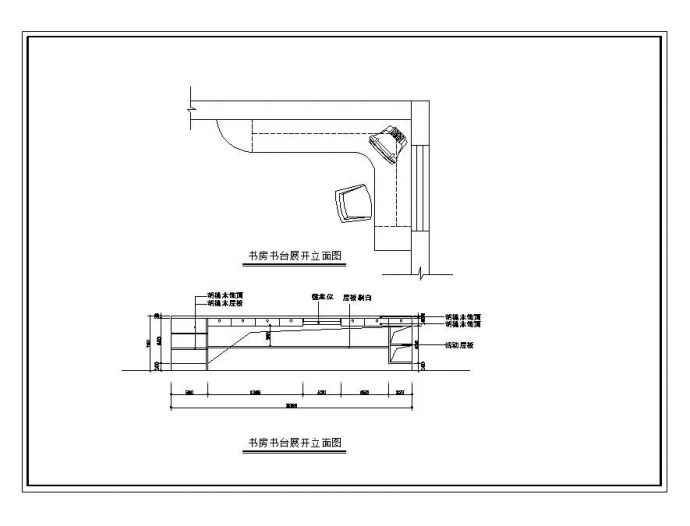 私人住宅楼装修CAD平面设计图_图1