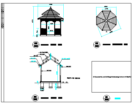 某城市大型酒店园林设计建筑施工cad系统套图-图一