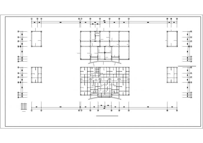 某地区多层框架普通办公楼结构施工图_图1
