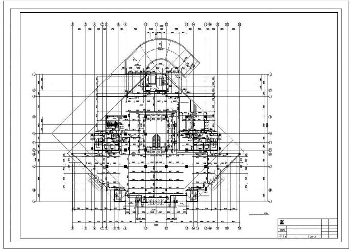某大厦给排水工程CAD详图_图1