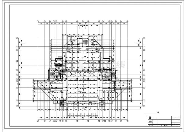 某大厦给排水工程CAD详图-图一