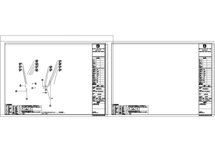 某办公楼研发楼设计水泥墙办公室CAD结构设计二层平面图_图1
