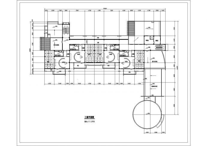 幼儿园建筑方案设计施工图带效果图_图1