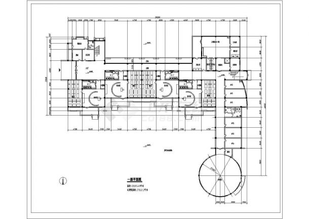 幼儿园建筑方案设计施工图带效果图-图二