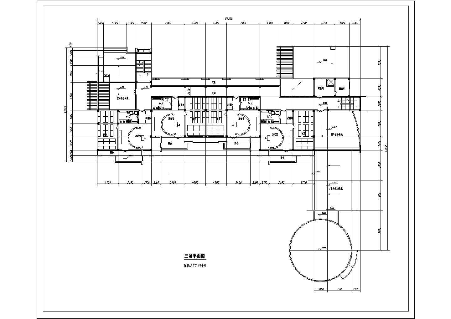 幼儿园建筑方案设计施工图带效果图