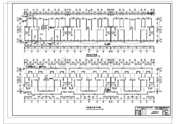 某市高级住宅区建筑施工图纸-图二