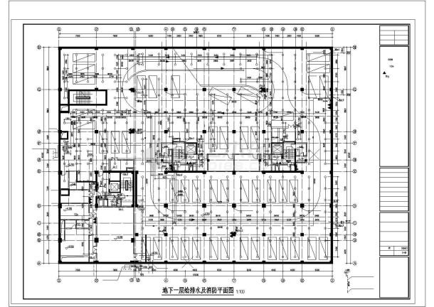 某地区规划院高层住宅建筑设计cad施工图（含设计说明）-图二