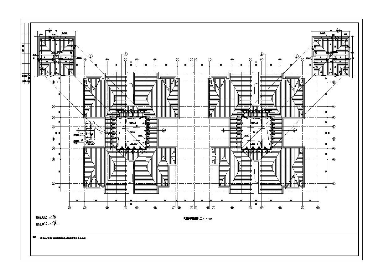 某高层公寓CAD平面设计图
