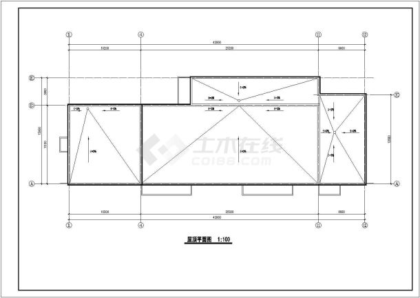 某地大型客运站建筑规划CAD详图-图一