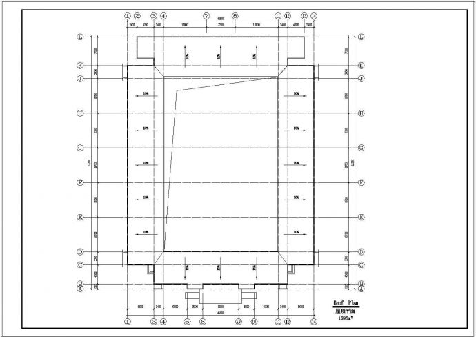32个班中学建筑方案设计图纸_图1