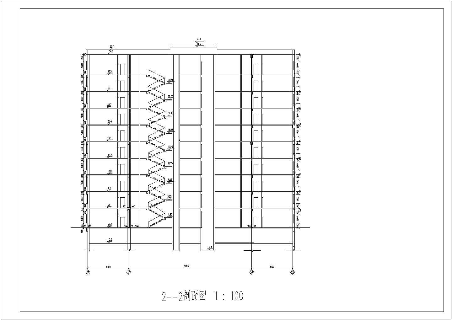 青岛高级国际宾馆建筑详图