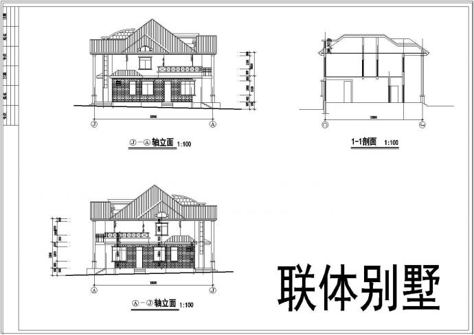 某私人别墅建筑规划CAD详图_图1