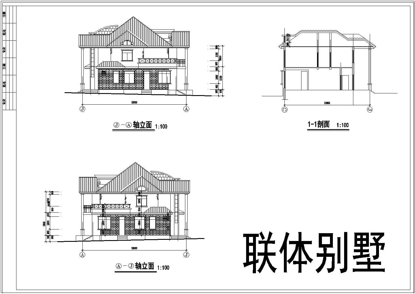 某私人别墅建筑规划CAD详图