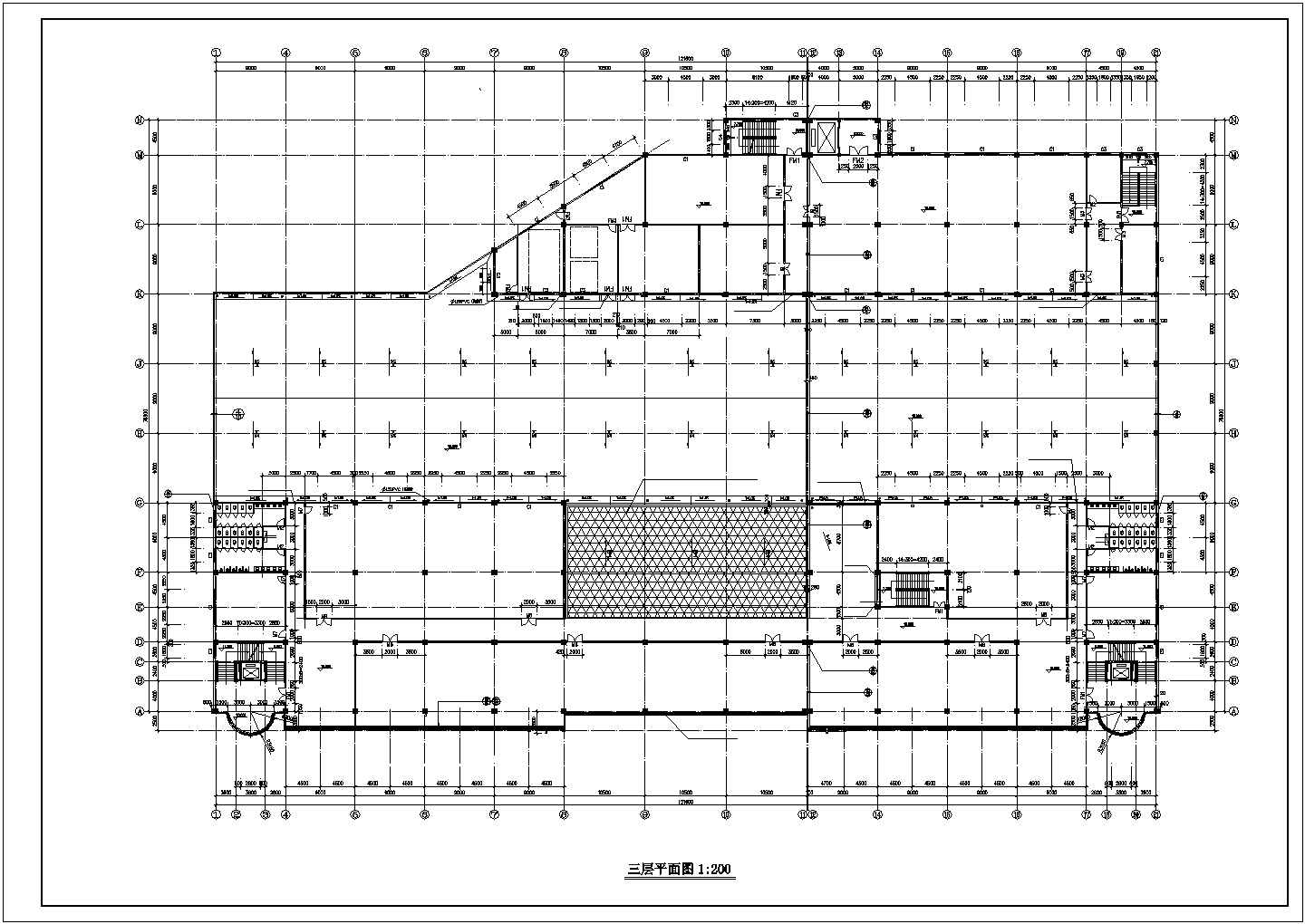 某超市CAD建筑全套施工图