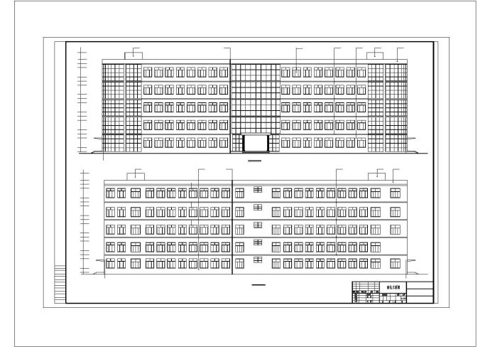 某地区多层带架空层建筑完整毕业设计资料（含计算书、计算简图）_图1